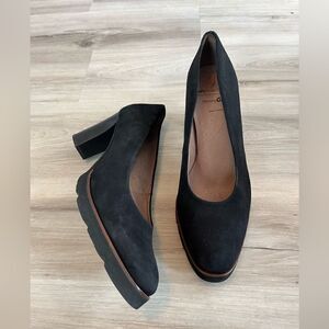 Wonders Fly Memory Gel 11 Black Heels